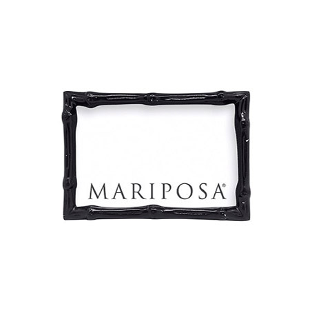 Mariposa - Bamboo Black 4X6 Frame