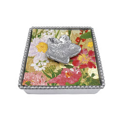 Mariposa - Blossom Beaded Napkin Box Set