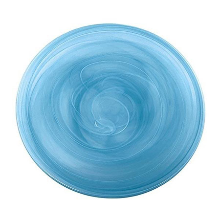 Mariposa - Alabaster Aqua Large Platter