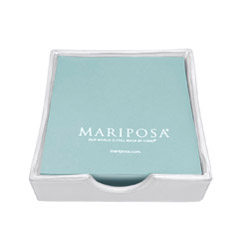 Mariposa - Ceramic Napkin Box With Insert