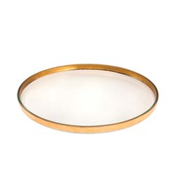 Mod Large Round Plate by Annieglass