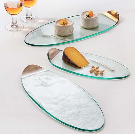 Mod Cheese Board by Annieglass