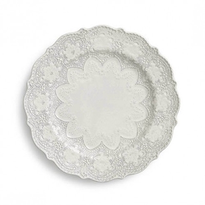 Merletto Antique Dinner Plate by Arte Italica