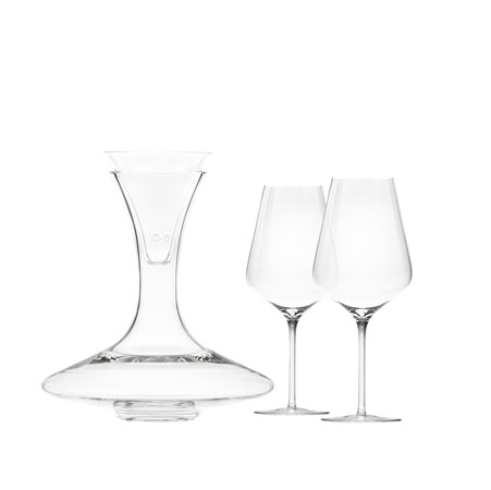 Moser - Oeno Set of Decanter and Two Glasses