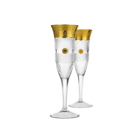 Moser - Splendid Champagne Glass, 185 ml, Set of 2 Pcs