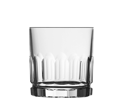 Nouveau Chelsea Double Old Fashioned Glass by Varga Crystal