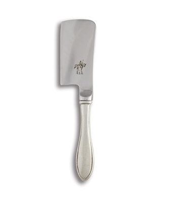 Wales Pewter Handle Cheese Cleaver by Vagabond House