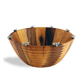 Arche of Bees Hive Salad Bowl by Vagabond House