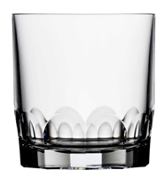 Nouveau Simplicity Double Old Fashioned Glass by Varga Crystal