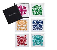 Otomi Cocktail Napkins (Set of 6) by Kim Seybert