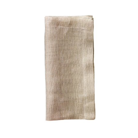 Kim Seybert - Chambray Gauze Napkin in Natural - Set of 4