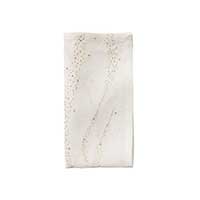 Kim Seybert - Star Spray Napkin in White & Gold & Silver - Set of 4