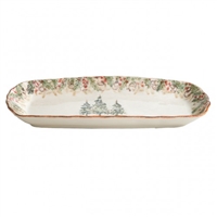 Natale Rectangular Tray by Arte Italica