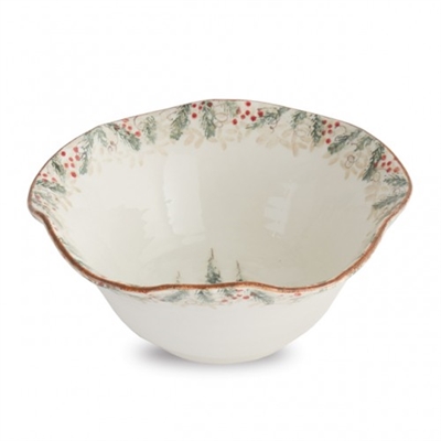 Natale Serving Bowl by Arte Italica