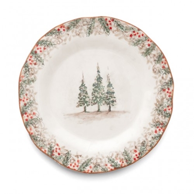 Natale Dinner Plate by Arte Italica