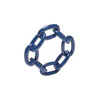 Kim Seybert - Enamel Chain Link Napkin Ring - Set of 4
