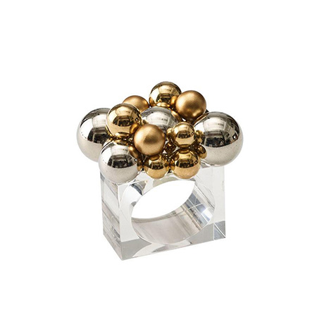 Kim Seybert - Bauble Napkin Ring - Set of 4