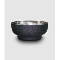 Northstar Round Bowl w Black Nickel 6" D by Mary Jurek Design