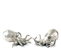 Pewter Octopus Salt and Pepper Set by Vagabond House