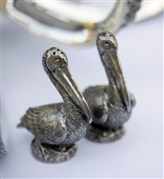 Pewter Pelicans Salt and Pepper Set by Vagabond House