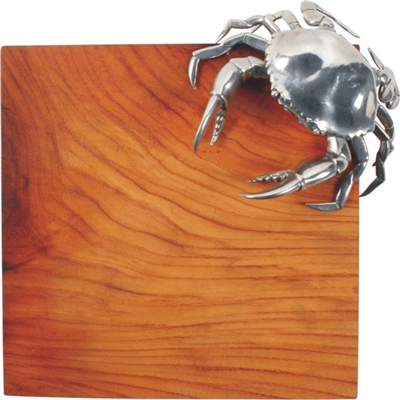 Crab Hardwood Cheese Tray by Vagabond House