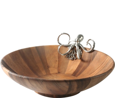 Octopus Salad Serving Bowl by Vagabond House