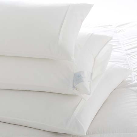 Percale White Pillow Protectors by Scandia Home