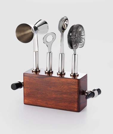 Orion Bar Tool Set with Buffalo Horn by Mary Jurek Design