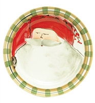 Old St. Nick Red Hat Dinner Plate by VIETRI