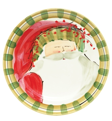 Old St. Nick Striped Hat Dinner Plate by VIETRI