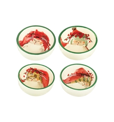 Old St. Nick Assorted Condiment Bowls (Set of 4) by VIETRI