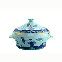 Richard Ginori - Oriente Italiano Iris Oval Tureen with Cover