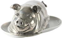 Pig Butter Dish- Vagabond House