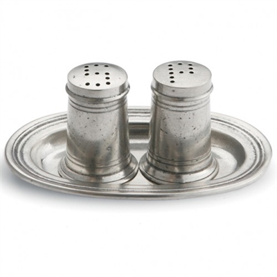 Tavola Small Salt and Pepper with Tray by Arte Italica