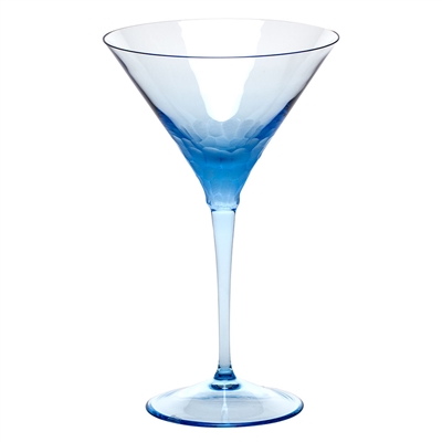 Pebbles Aquamarine Martini by Moser