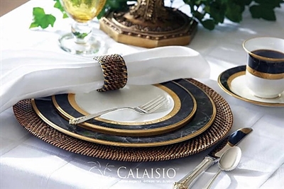 Round Plate Charger, Set of Four 13" Diam by Calaisio