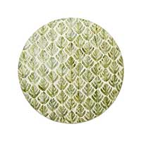 Kim Seybert - Fern Placemat in Ivory & Green - Set of 4