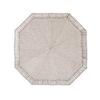 Kim Seybert - Louxor Placemat Silver/Crystal - Set of 2