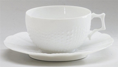 Corail Coffee Cup And Saucer by Medard de Noblat