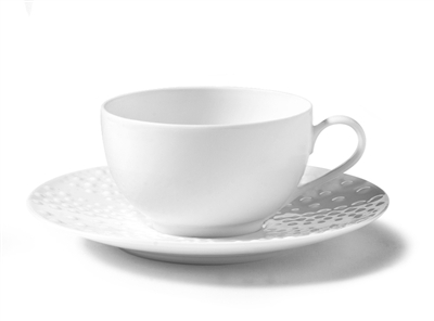 Sania Tea Cup and Saucer by Medard de Noblat