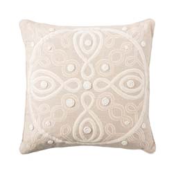 Berry & Thread Natural 18" Pillow by Juliska