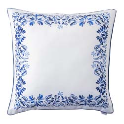 Iberian Journey Indigo Border 22" Pillow by Juliska