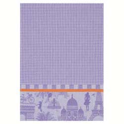 Petit Paris Hand Towels (Pair) 21" x 15" by Le Jacquard Francais