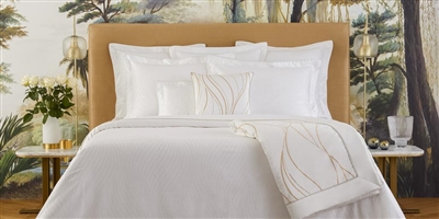 Plisse Luxury Bed Linens by Yves Delorme