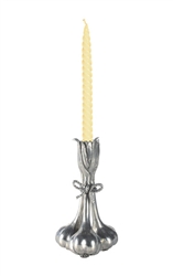 Garlic Pewter Candlestick by Vagabond House