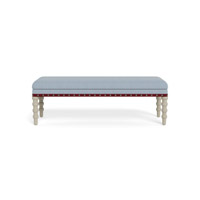 Red Tape Bench by Bunny Williams Home