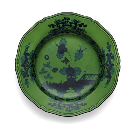 Richard Ginori - Oriente Italiano Malachite Round Flat Platter