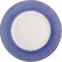 Blue Lace Dinner Plate by Mottahedeh