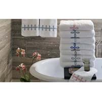 Gordian Knot Guest Towels (Set of 2) by Matouk