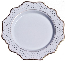 Anna Weatherley - Simply Anna Antique Polka Dessert Plate